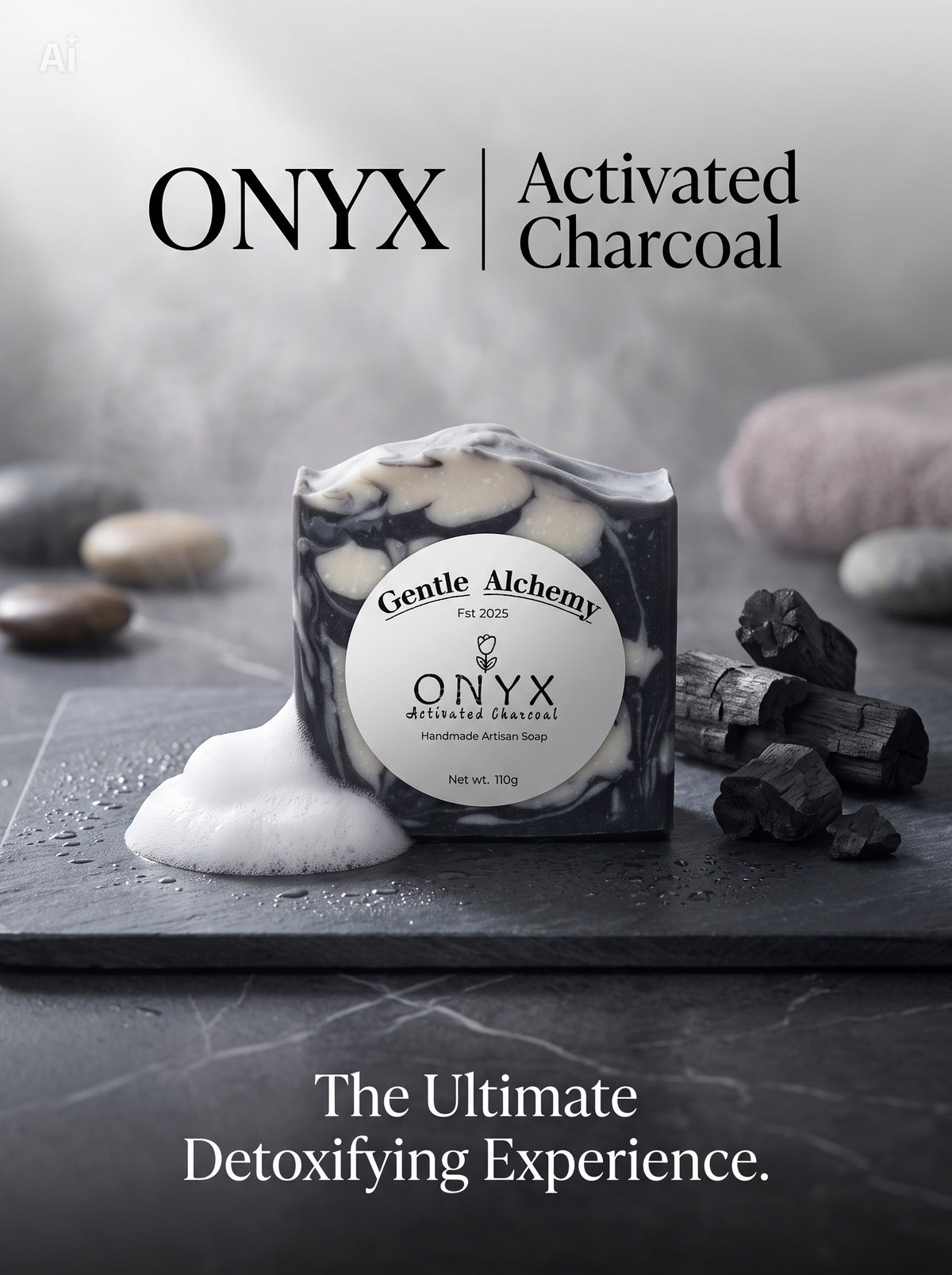 Onyx - Activated Charcoal Soap