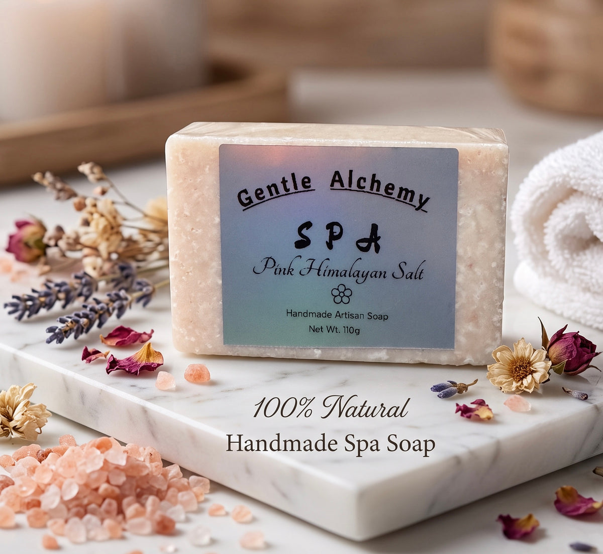 Pink Himalayan Salt Soap