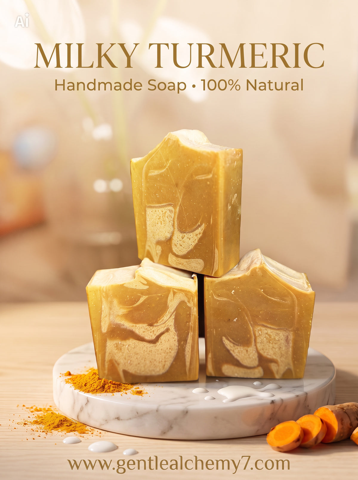 Milky Turmeric Soap