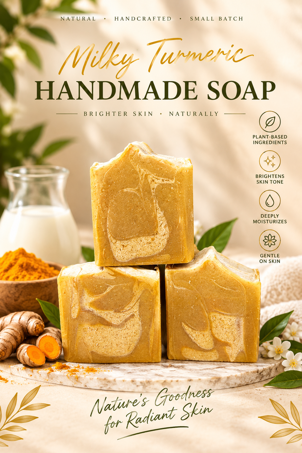 Milky Turmeric Soap
